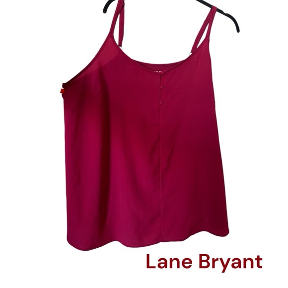 Lane Bryant Tops - PRETTY RICH BERRY COLOR CAMI  PLUS SIZE:  18          #W